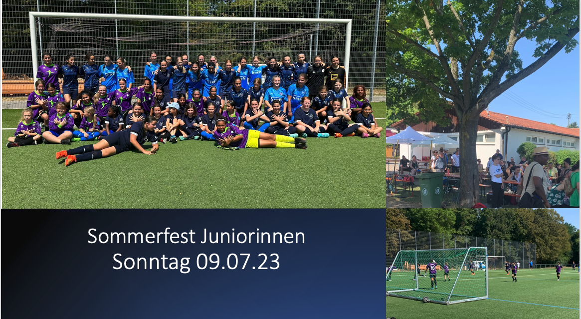 Sommerfest Juniorinnen